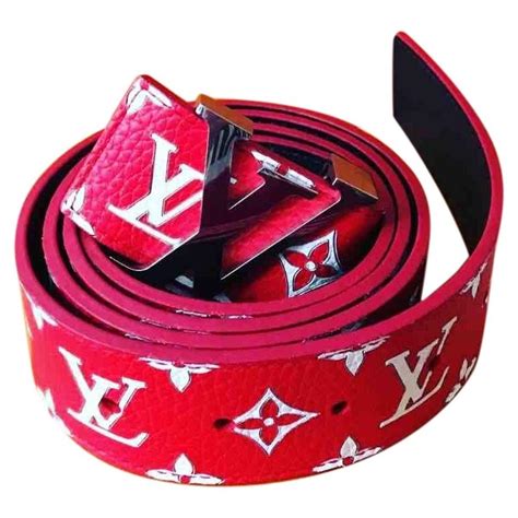 red and black louis vuitton belt|louis vuitton belt men price.